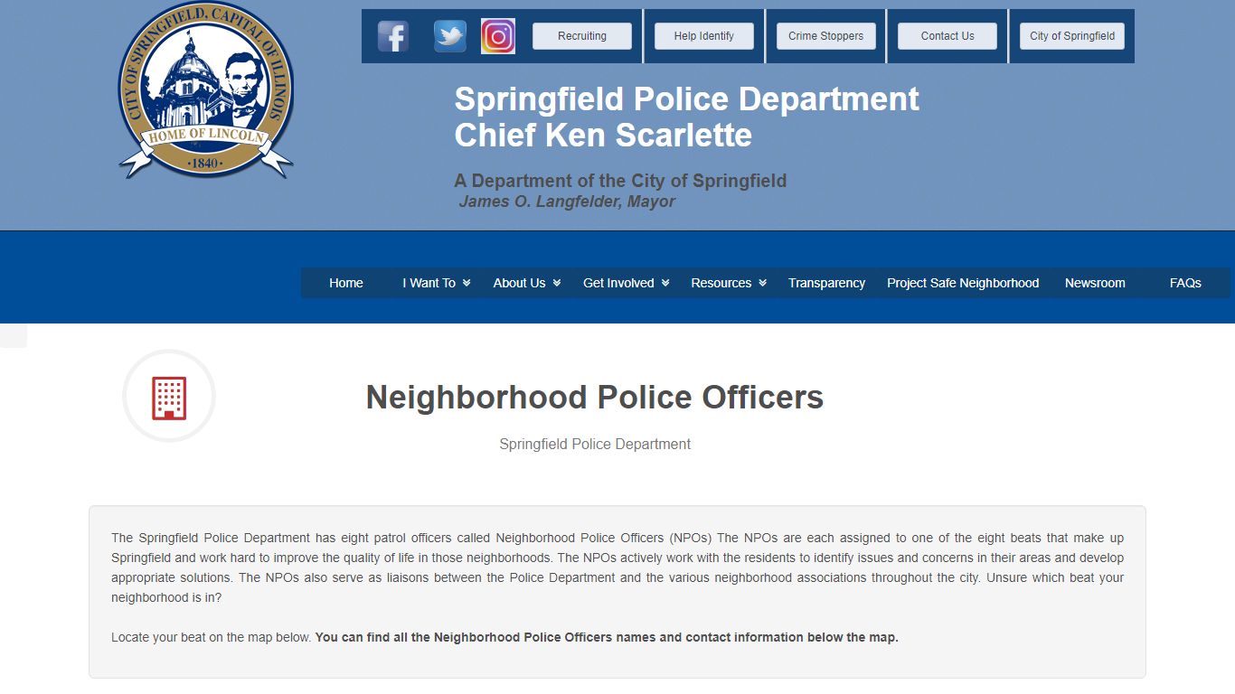 Springfield Police Department